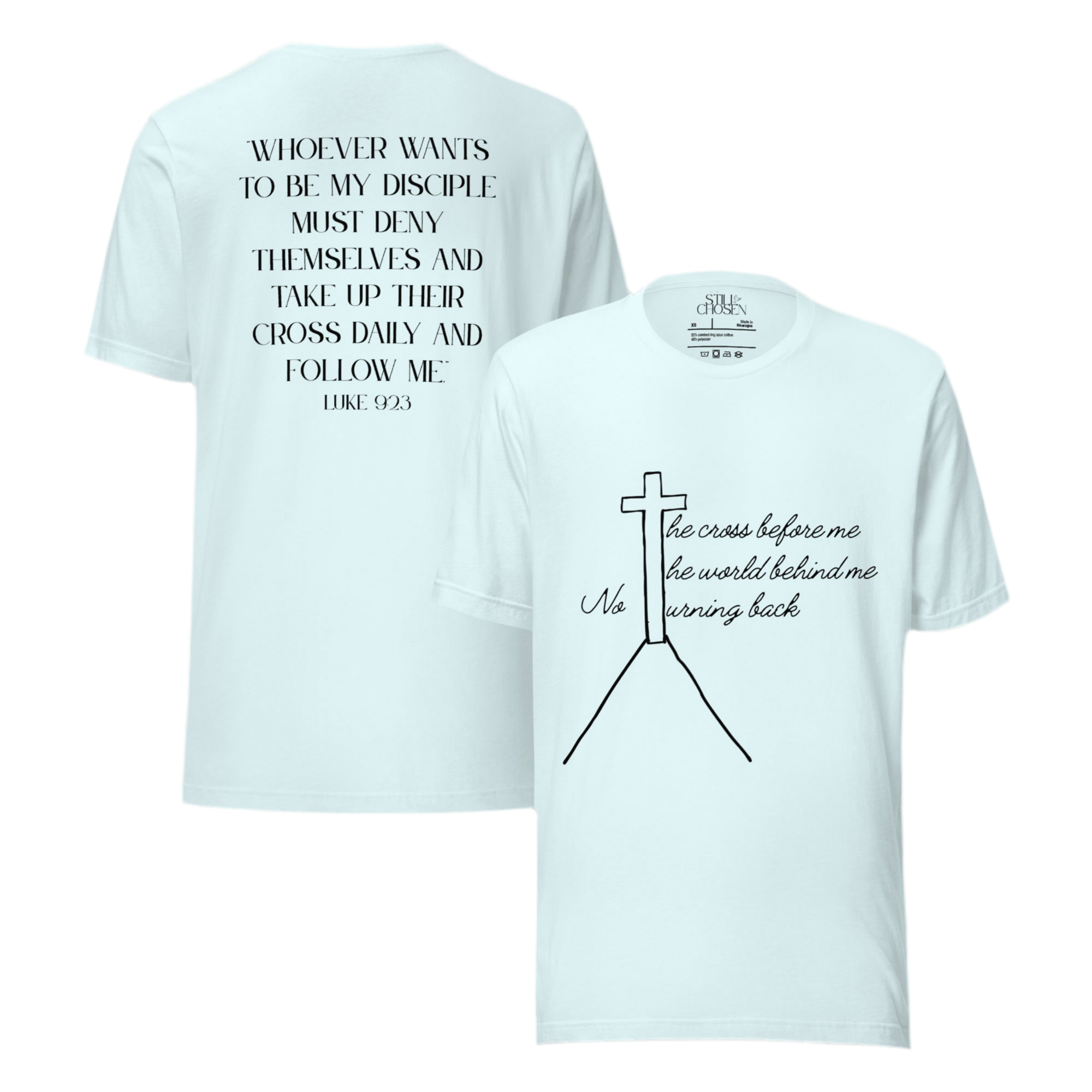 “The Cross Before Me” Short Sleeve Shirt