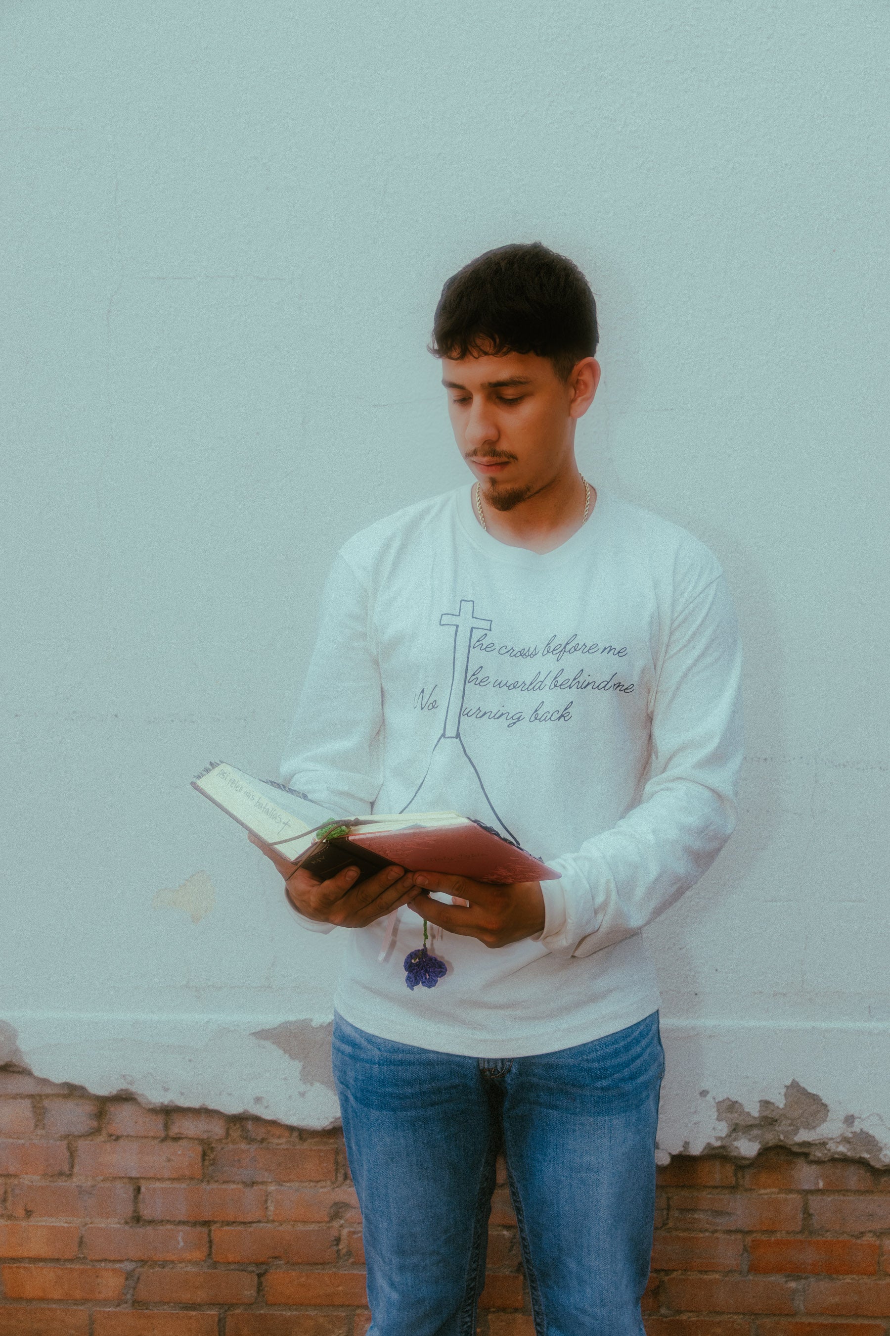 “The Cross Before Me” Long Sleeve Tee