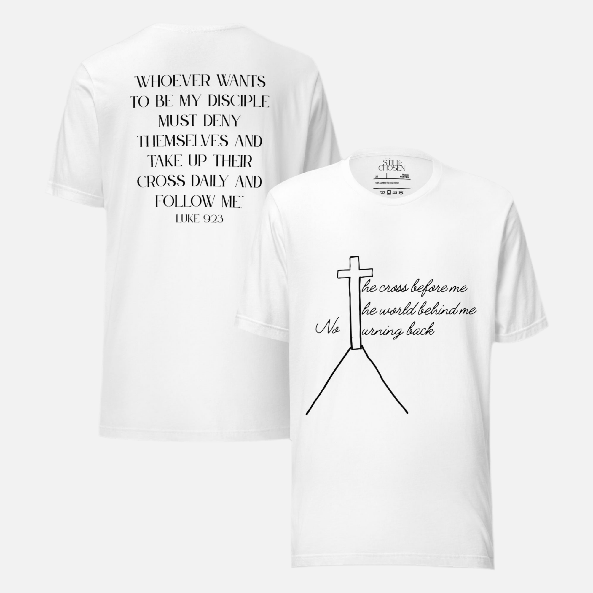 “The Cross Before Me” Short Sleeve Shirt